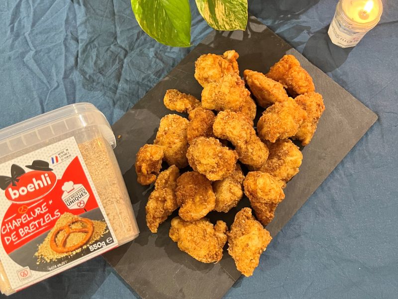 Nuggets de poulet revisités à l'alsacienne